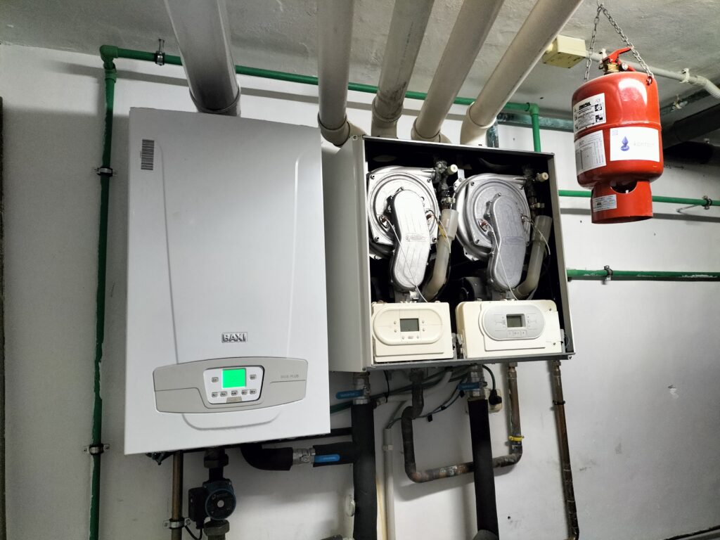 Instalación de caldera de gas Baxi en Murcia por Belich Calefacción y Climatización