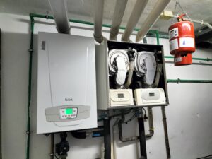 Instalación de caldera de gas Baxi en Murcia por Belich Calefacción y Climatización